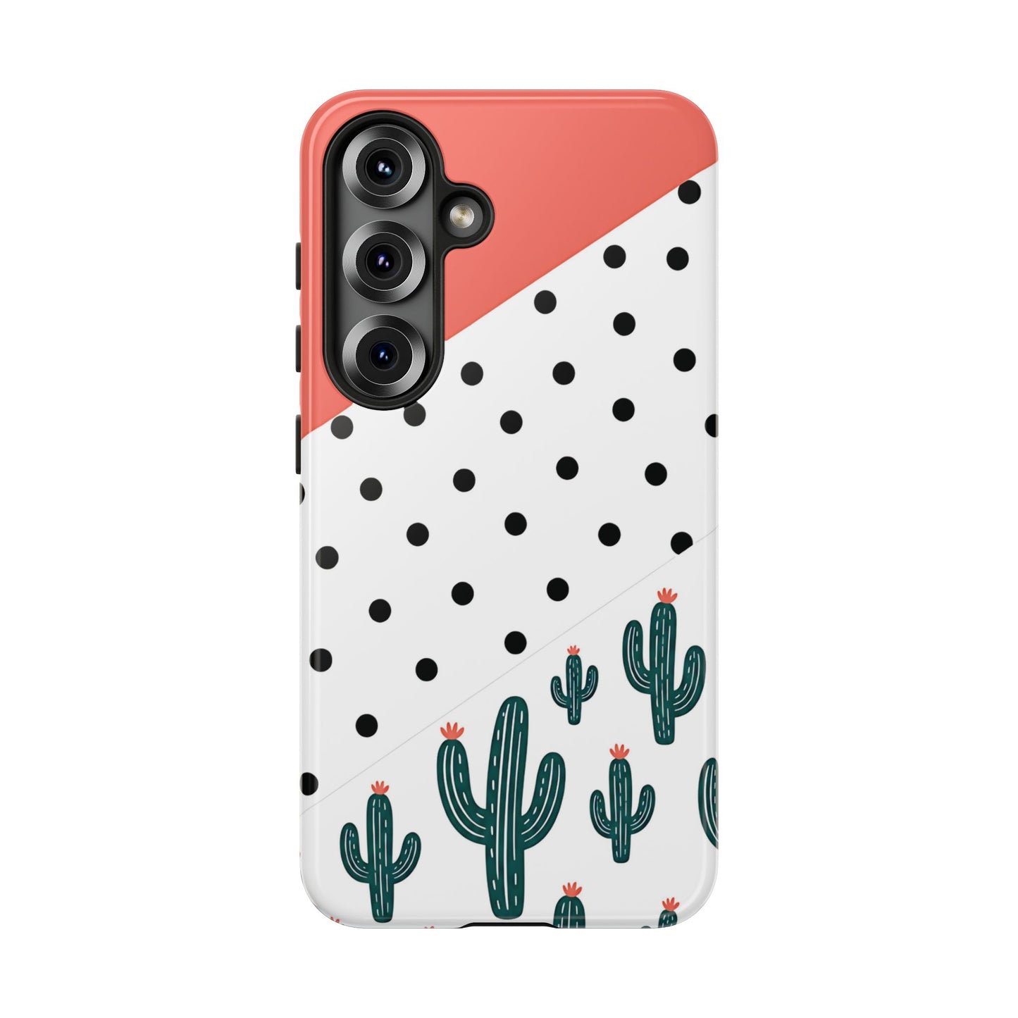 Polka Dot Cactus Tough Case