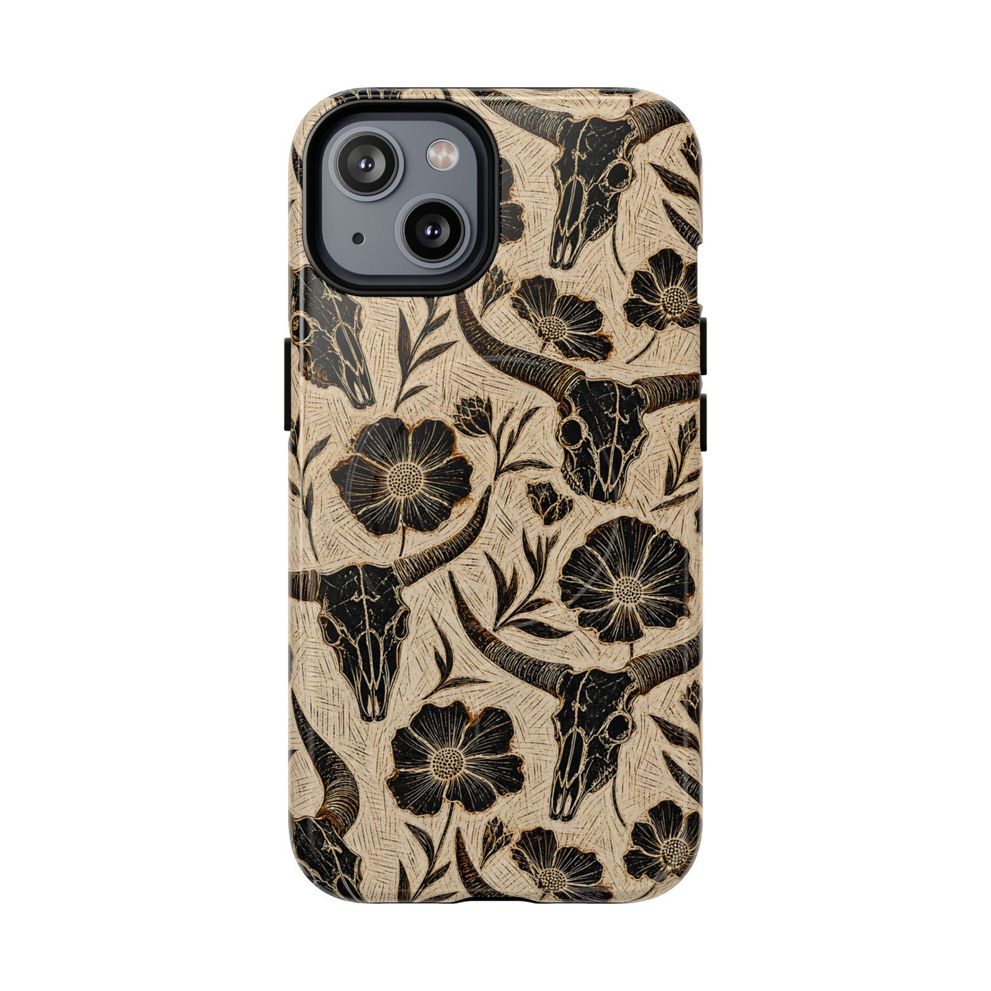 Carved Skulls Magnetic Case