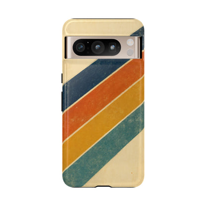 Retro Sunset Stripes Tough Case