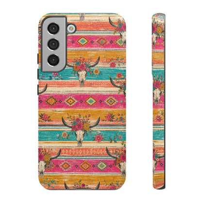 Serape Skull Tough Case