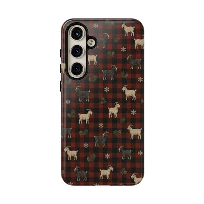 Buffalo Check Goats Tough Case
