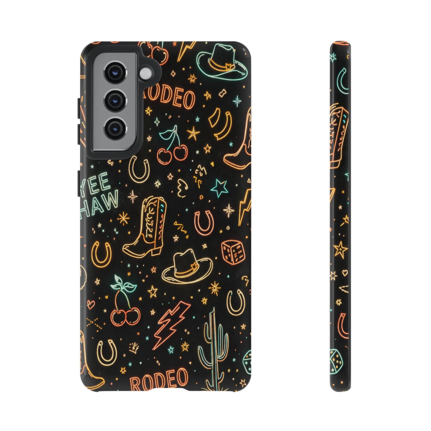 Retro Neon Rodeo Tough Case