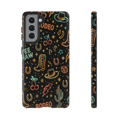 Retro Neon Rodeo Tough Case