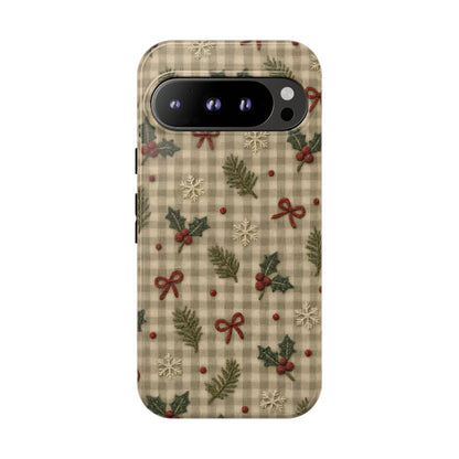 Gingham Holly Tough Case