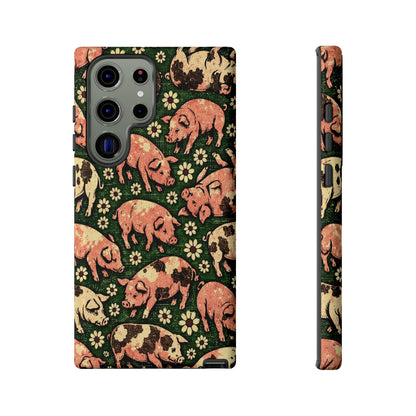 Retro Pigs Tough Case