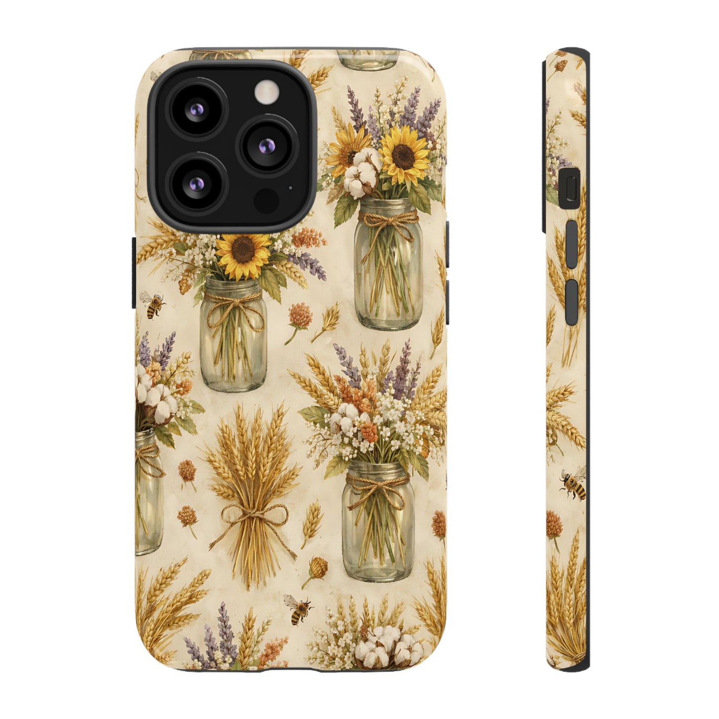 Wheat + Mason Jars Tough Case