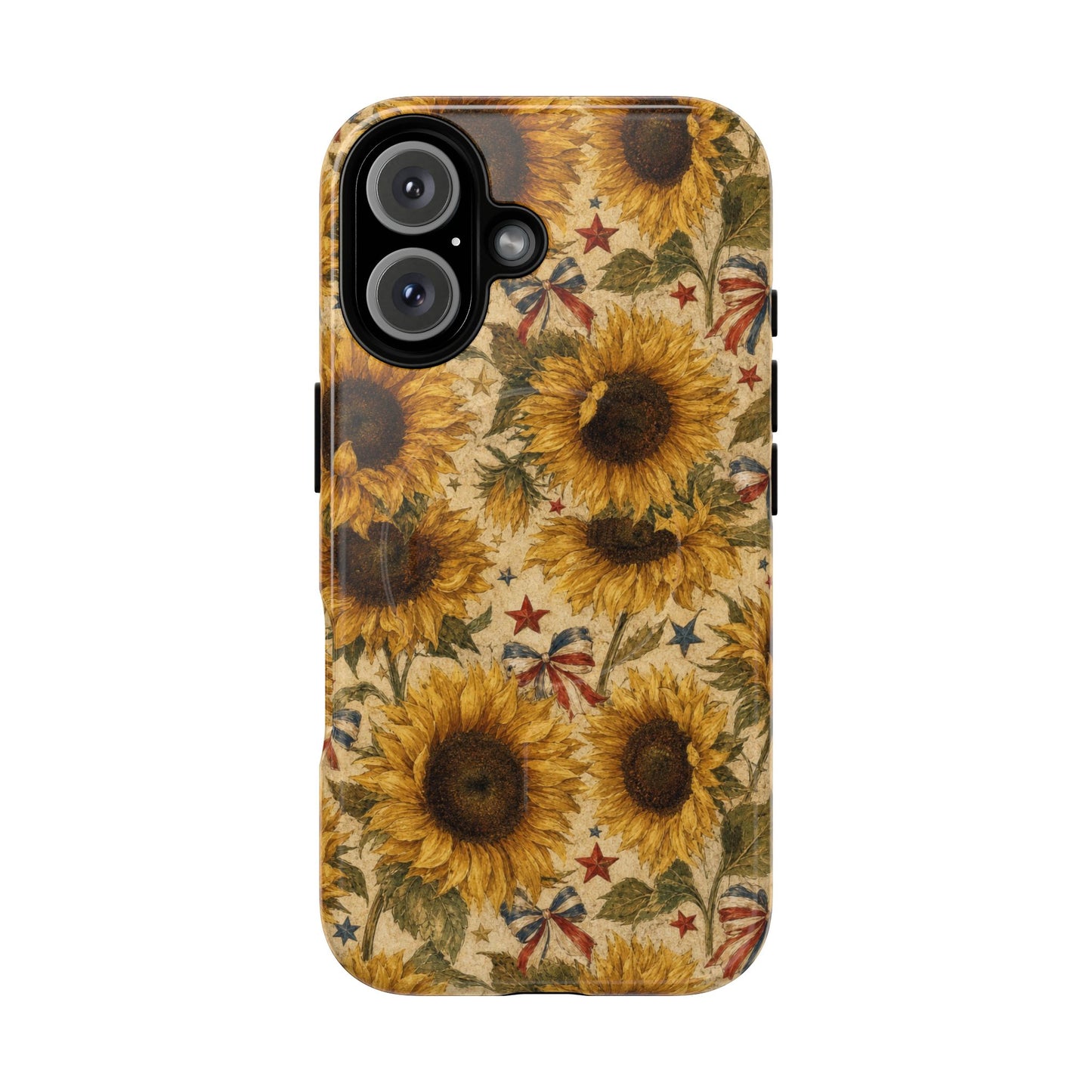 Patriotic Sunflowers Magnetic Case