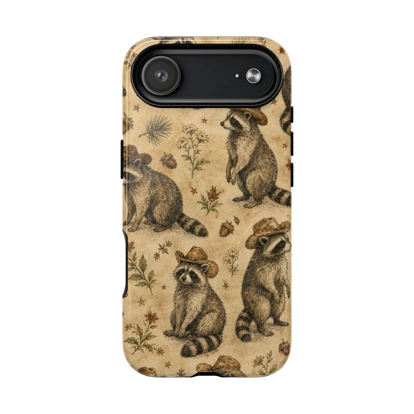 Painted Raccoon Magnetic Case