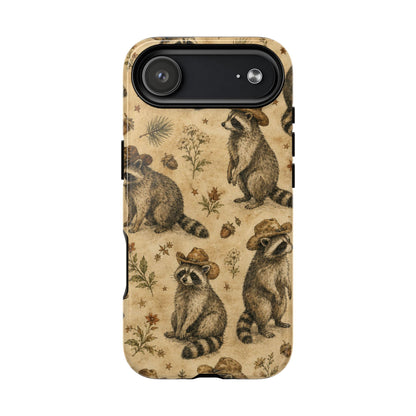 Painted Raccoon Magnetic Case