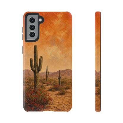 Sunset Cacti Tough Case