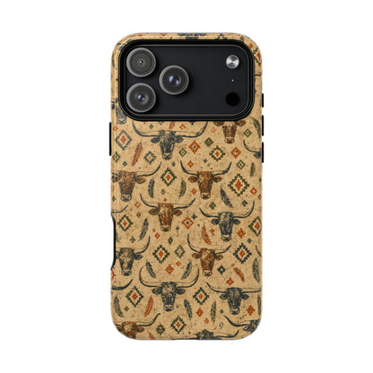 Longhorn Aztec Magnetic Case