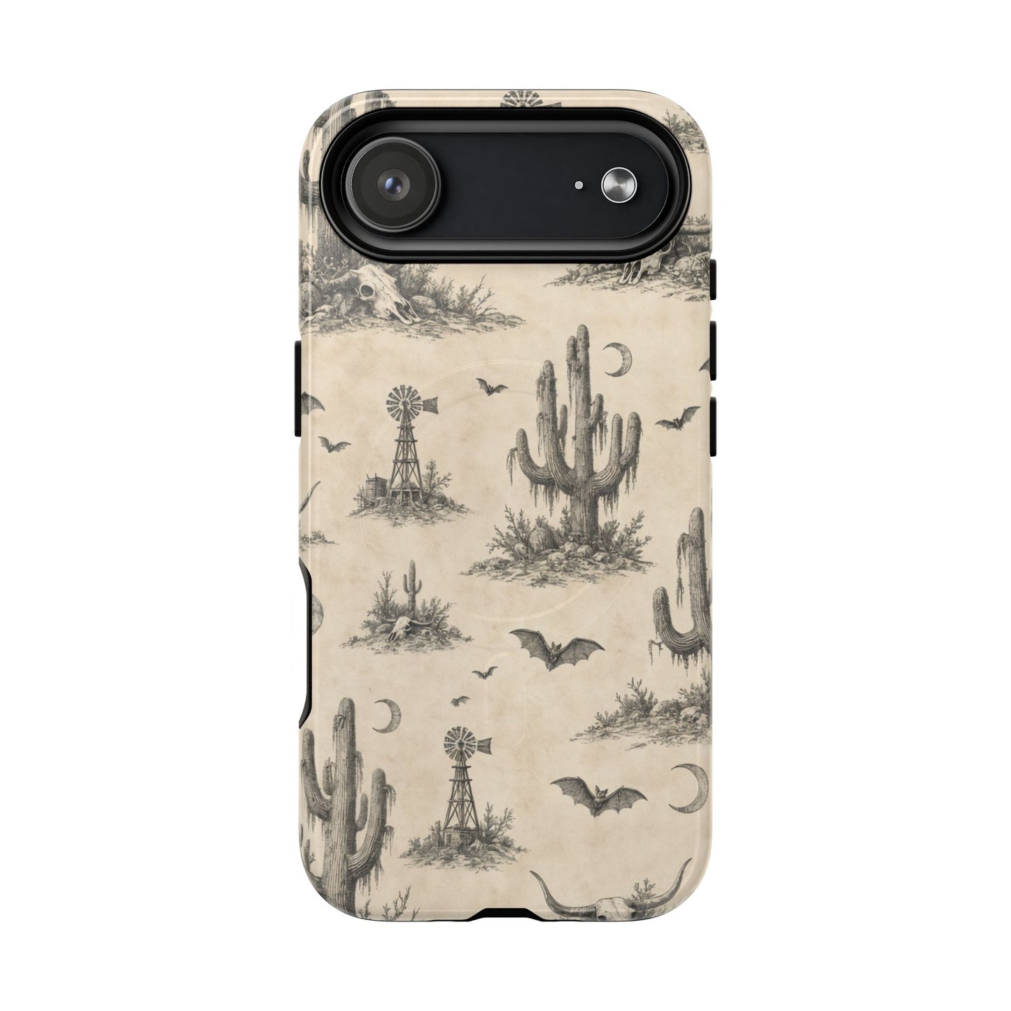 Spooky Desert Toile Magnetic Case