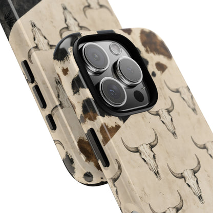 Bull Skull Rose Tough Case