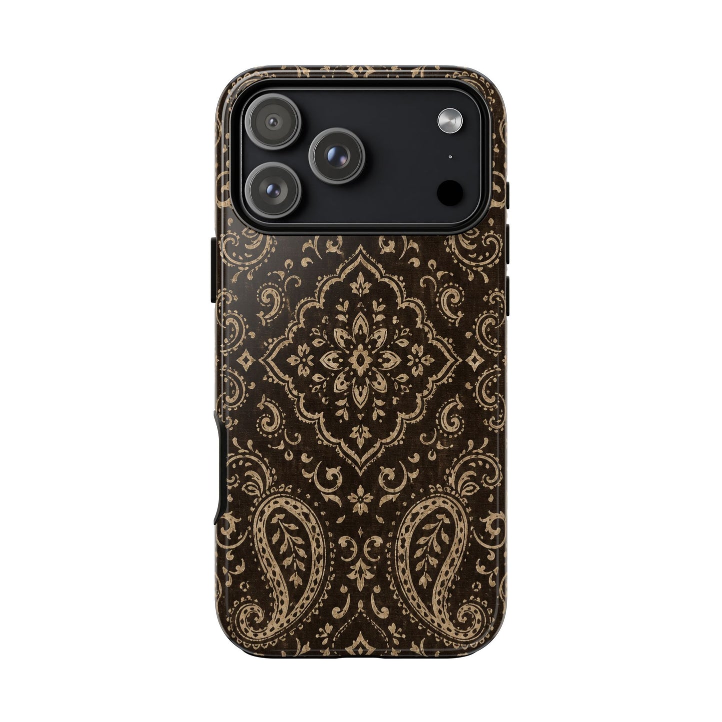 Chocolate Paisley Tough Case