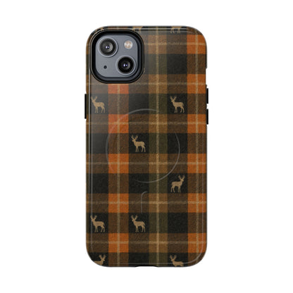Buck Plaid Magnetic Case