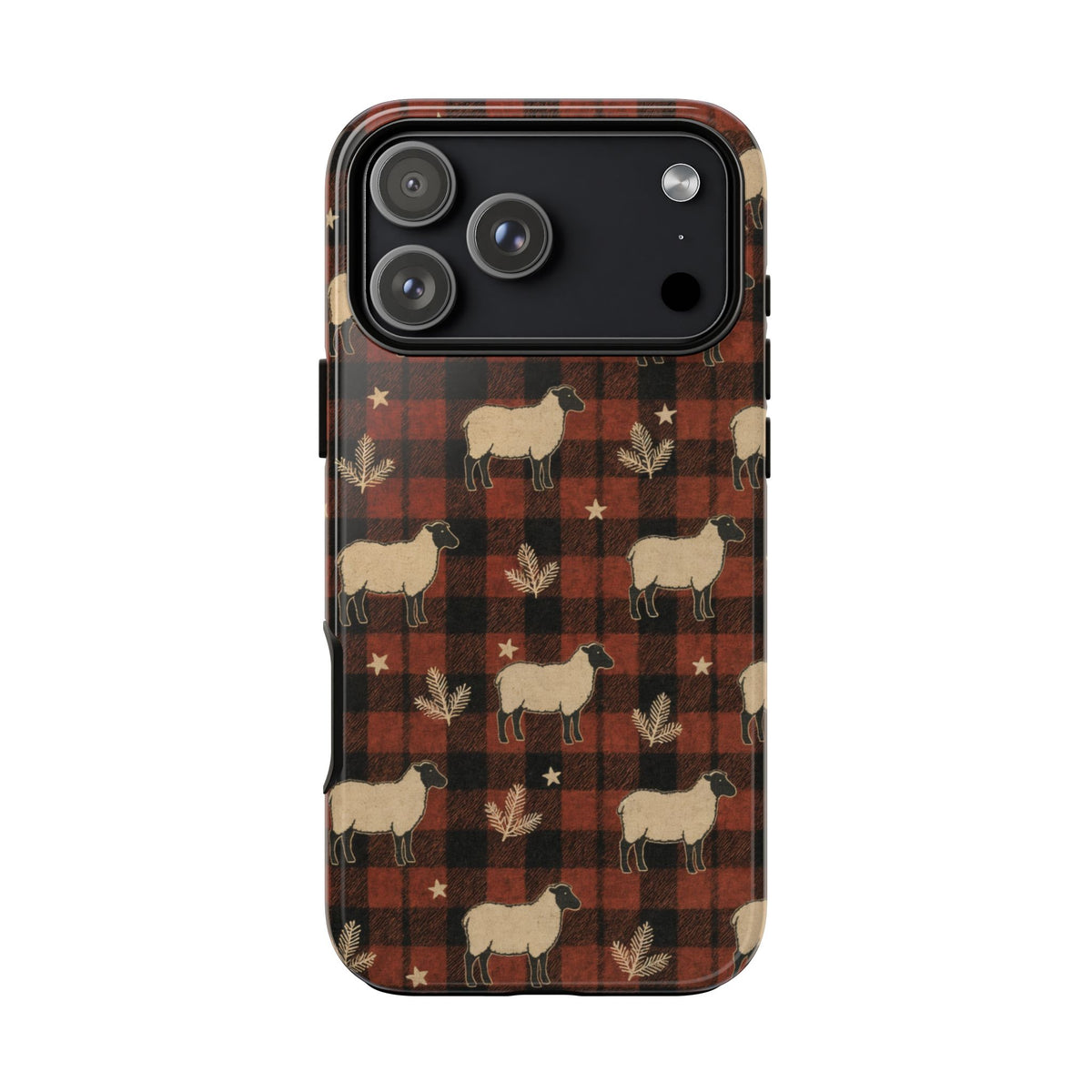 Plaid Sheep Tough Case