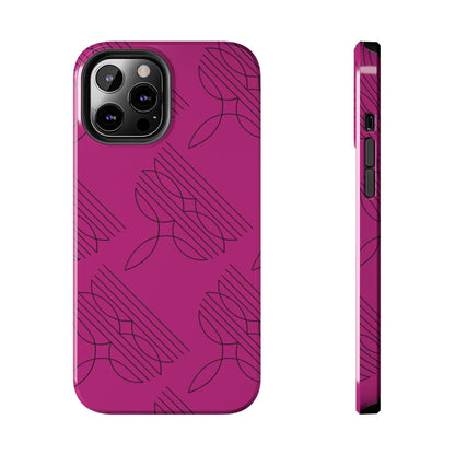 Boot Stitch Pattern Phone Case-Pink