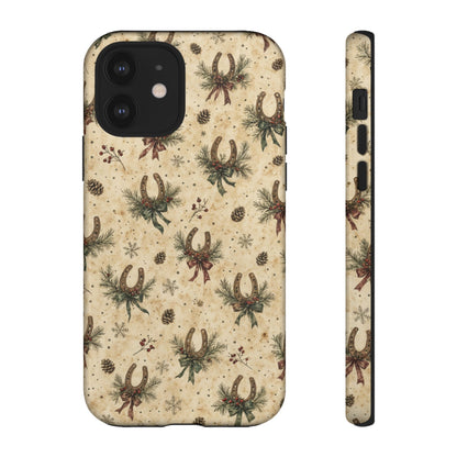 Christmas Horseshoes Tough Case