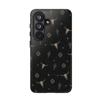 Midnight Longhorn Tough Case