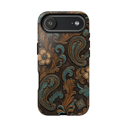Tooled Paisley Tough Case