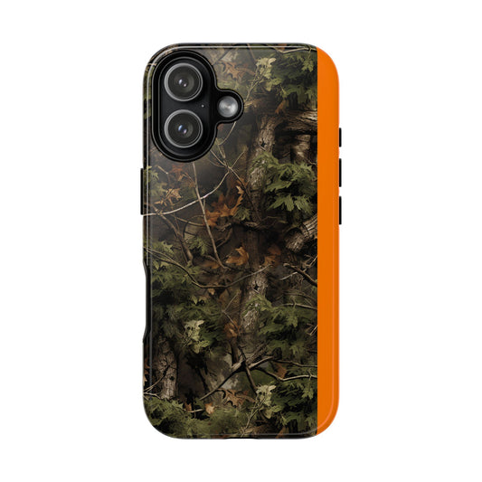 Hunting Camo Color-Block Tough Phone Case