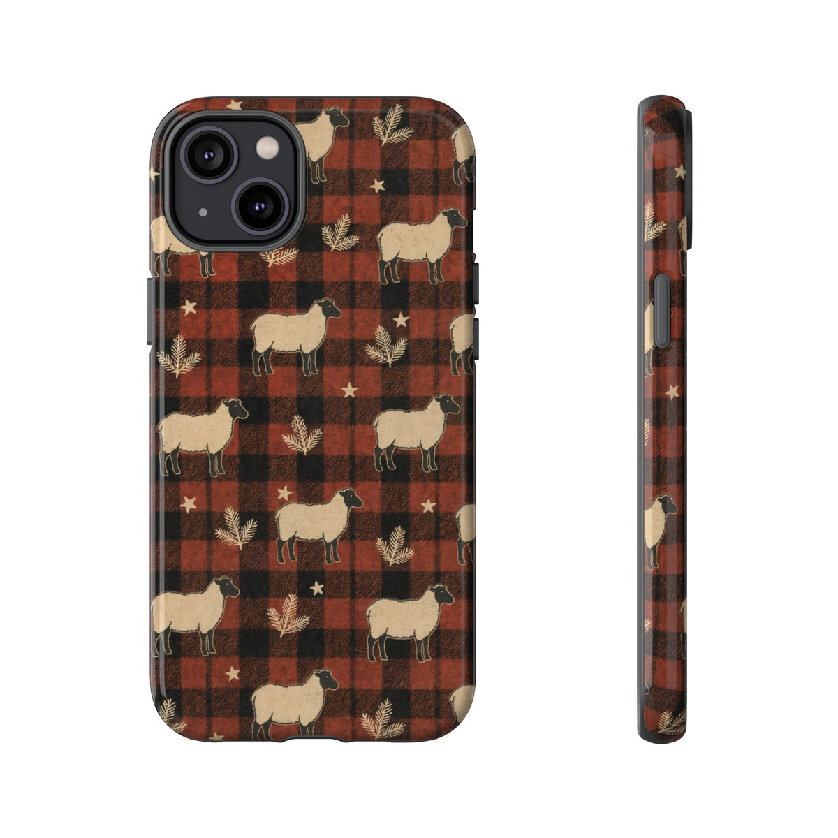 Plaid Sheep Tough Case