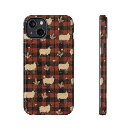 Plaid Sheep Tough Case