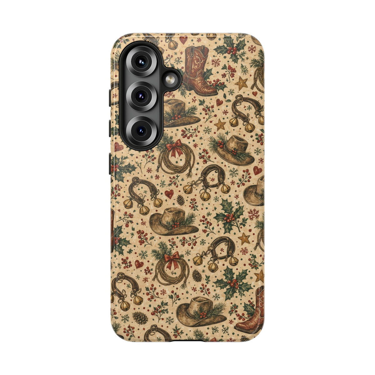 Cowboy Christmas Tough Case