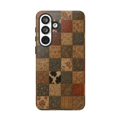 Rustic Patchwork Tough Case