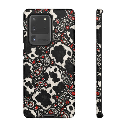 Paisley Cowhide Tough Case