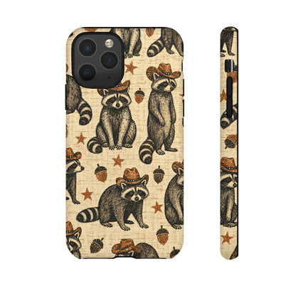 Retro Raccoon Tough Case
