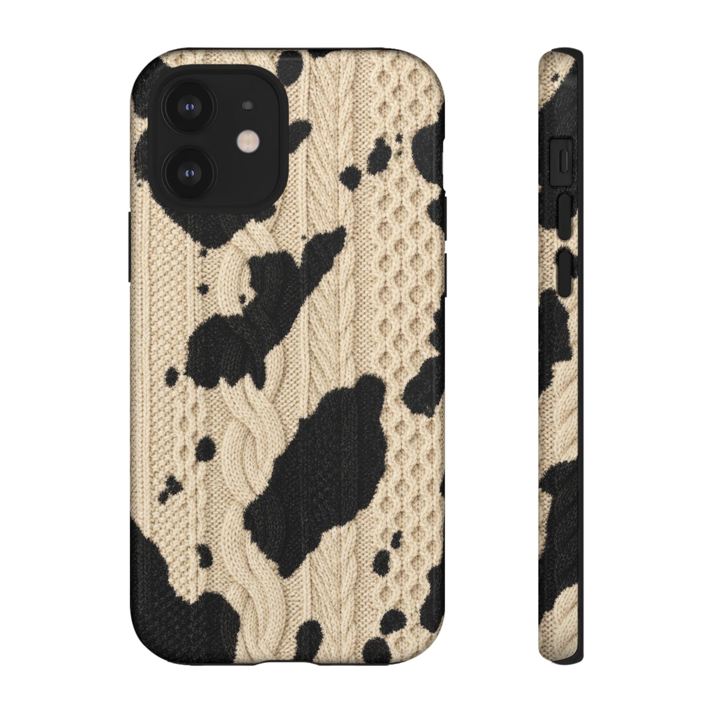 Cable Knit Cowhide Tough Case