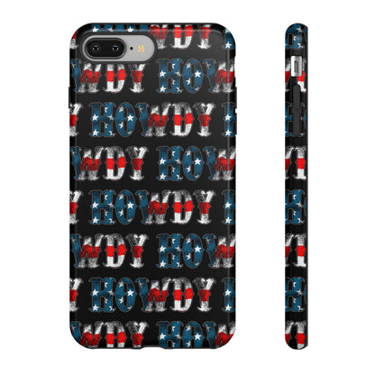 Patriotic Howdy Tough Case