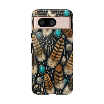 Southwest Feather Tough Case