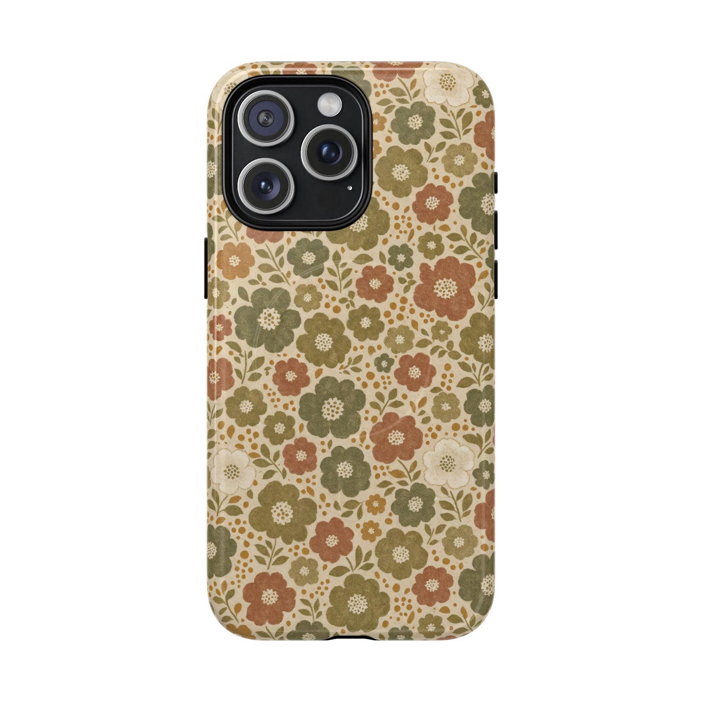 Retro Poppy Field Magnetic Case
