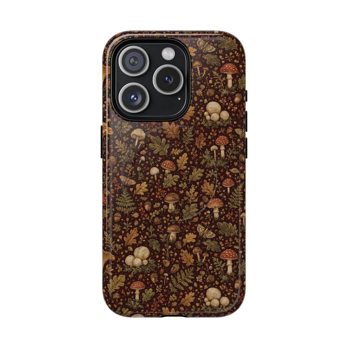 Woodland Mushrooms Magnetic Case
