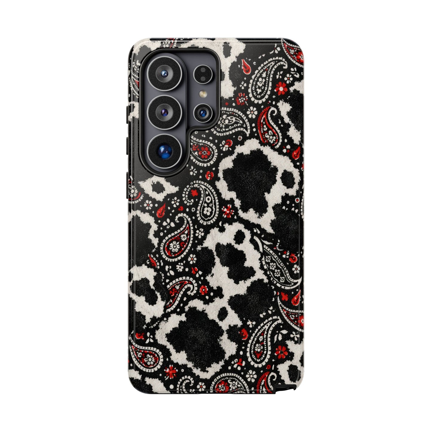 Paisley Cowhide Tough Case