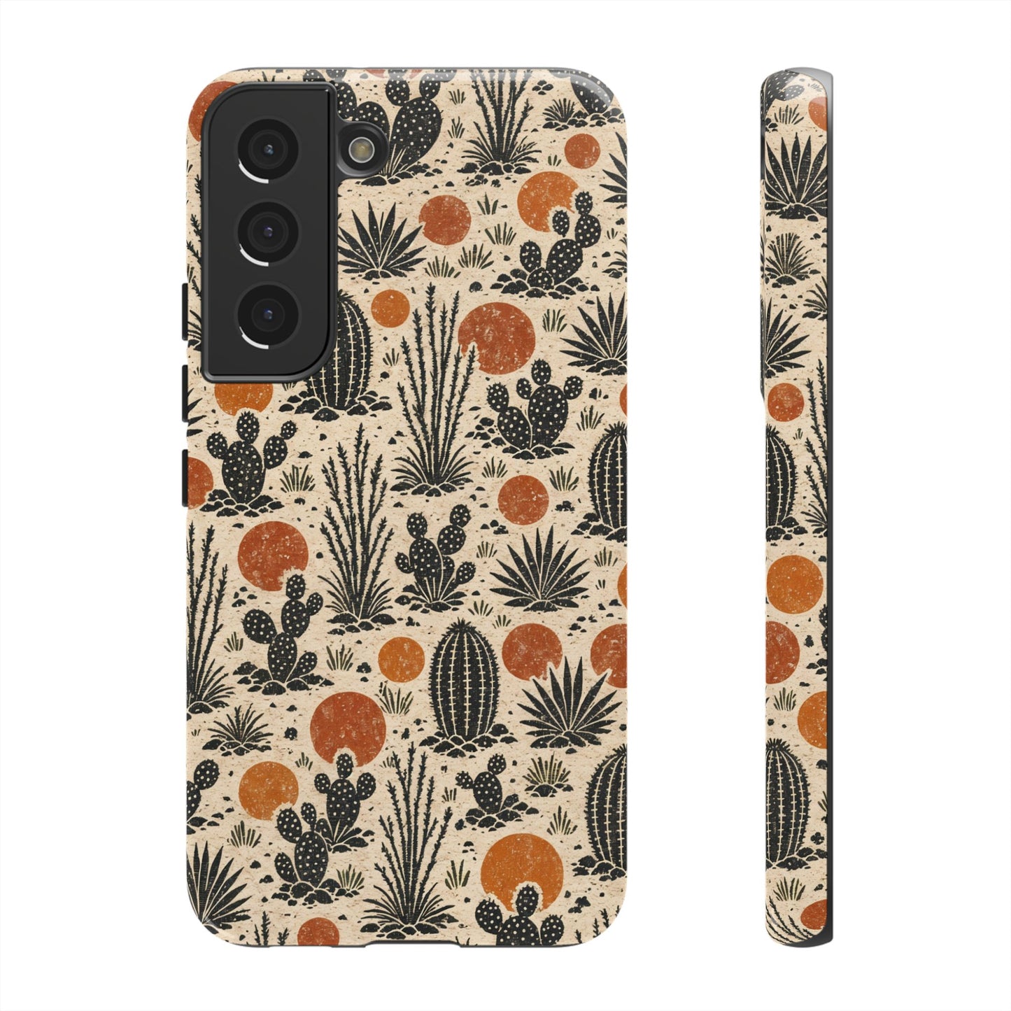 Linocut Desert Tough Case