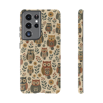 Folk Owls Tough Case