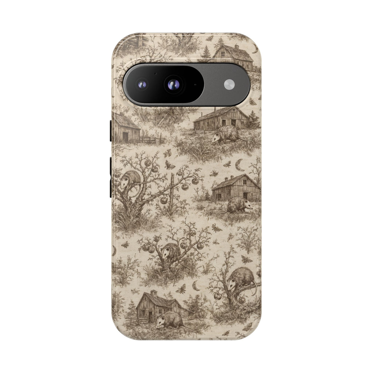 Opossum Toile Tough Case
