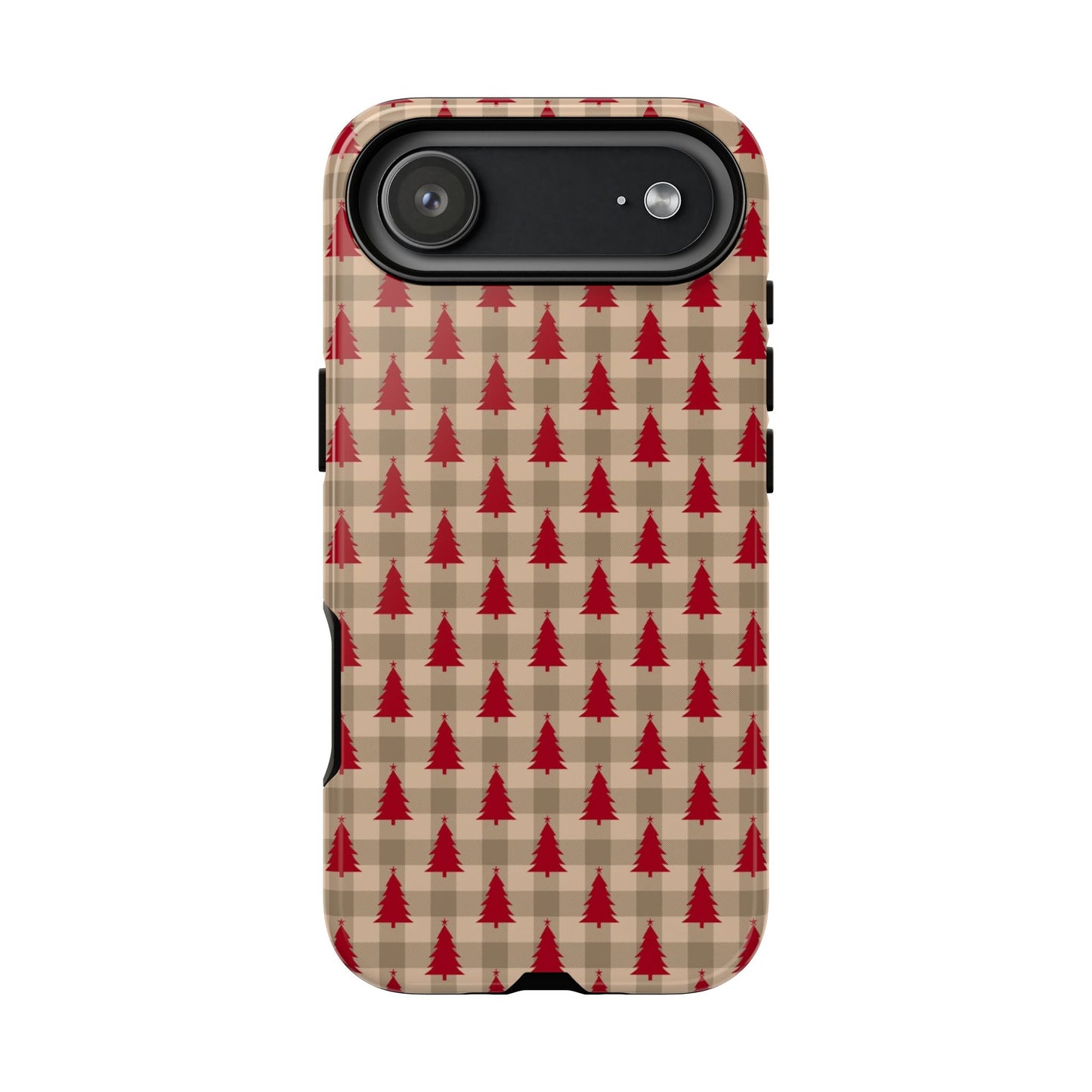 Plaid Tree Tough Phone Case