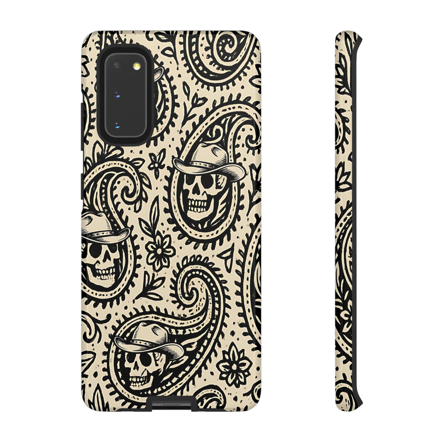 Cowboy Skull Paisley Tough Case