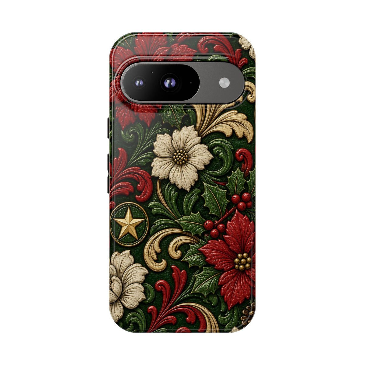 Tooled Christmas Stars Tough Case