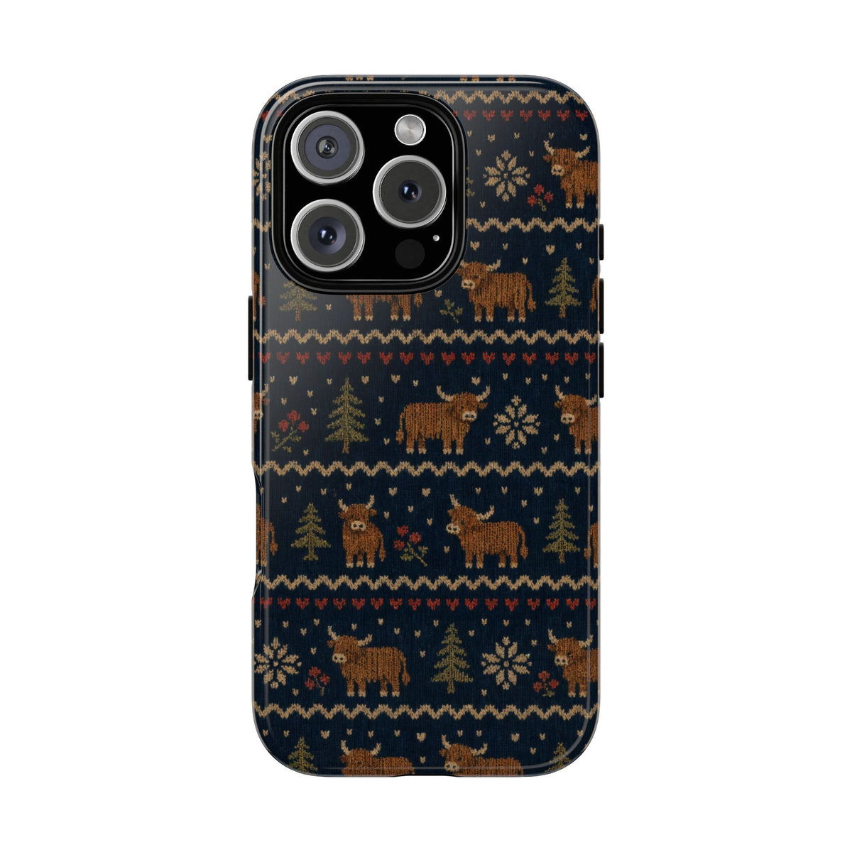 Highland Cow Sweater Tough Case