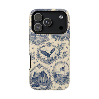 USA Toile Magnetic Case