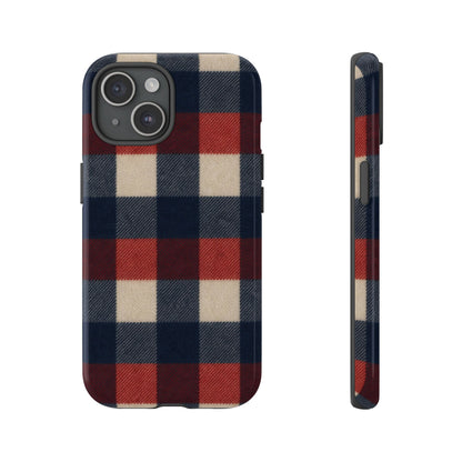 Patriotic Plaid Tough Case