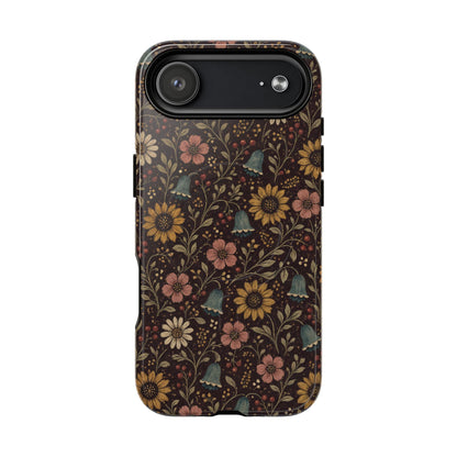 Plum Folk Floral Magnetic Case