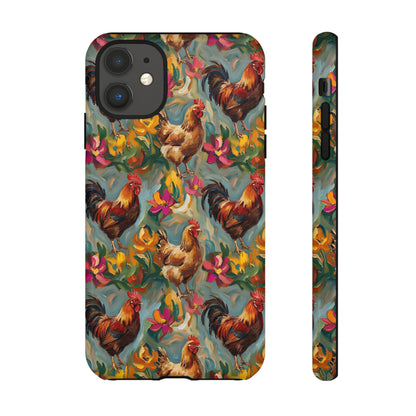 Painted Chickens Tough Case