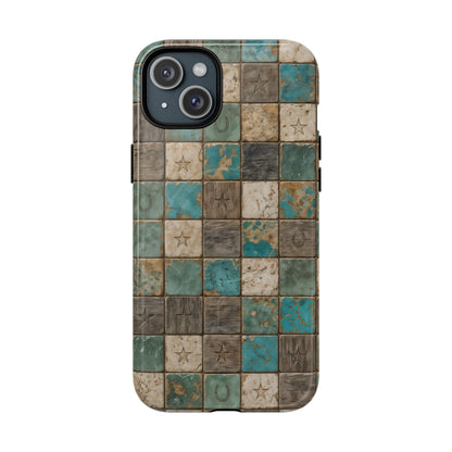 Western Stone Tile Magnetic Case