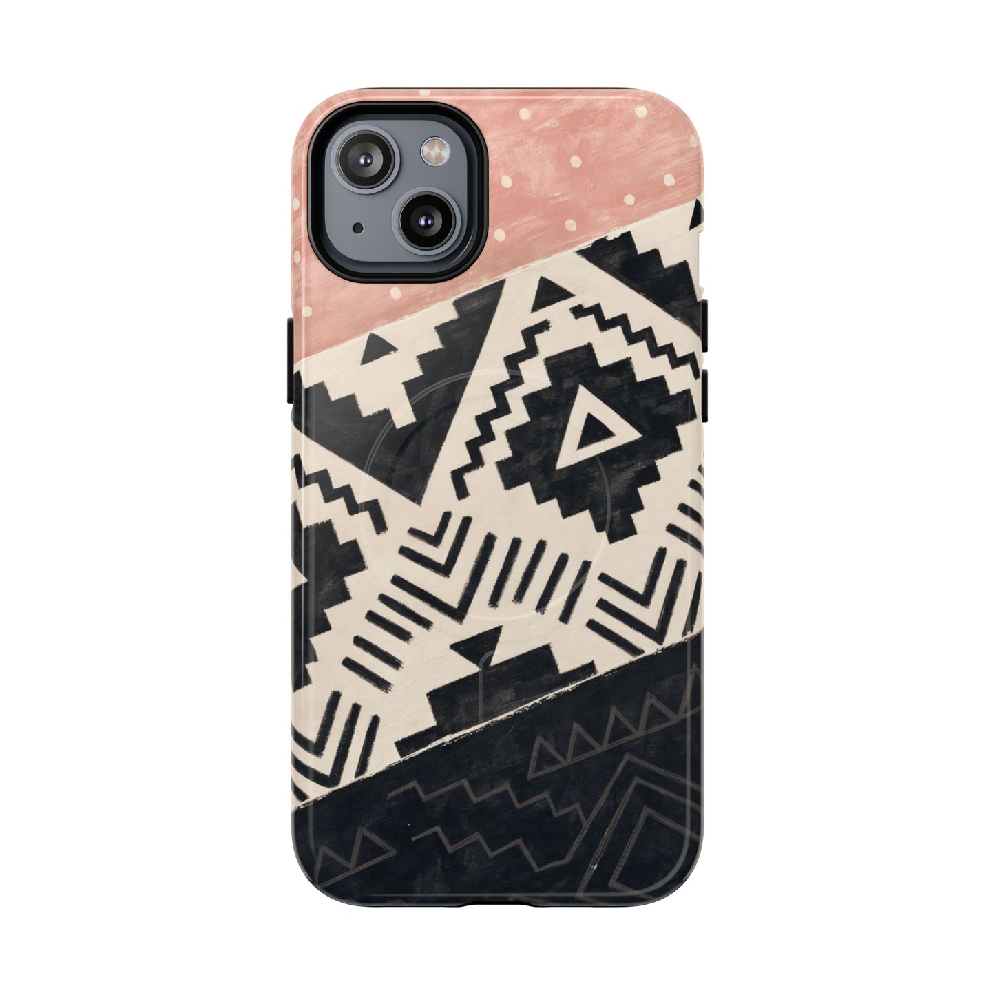 Blush Aztec Magnetic Case